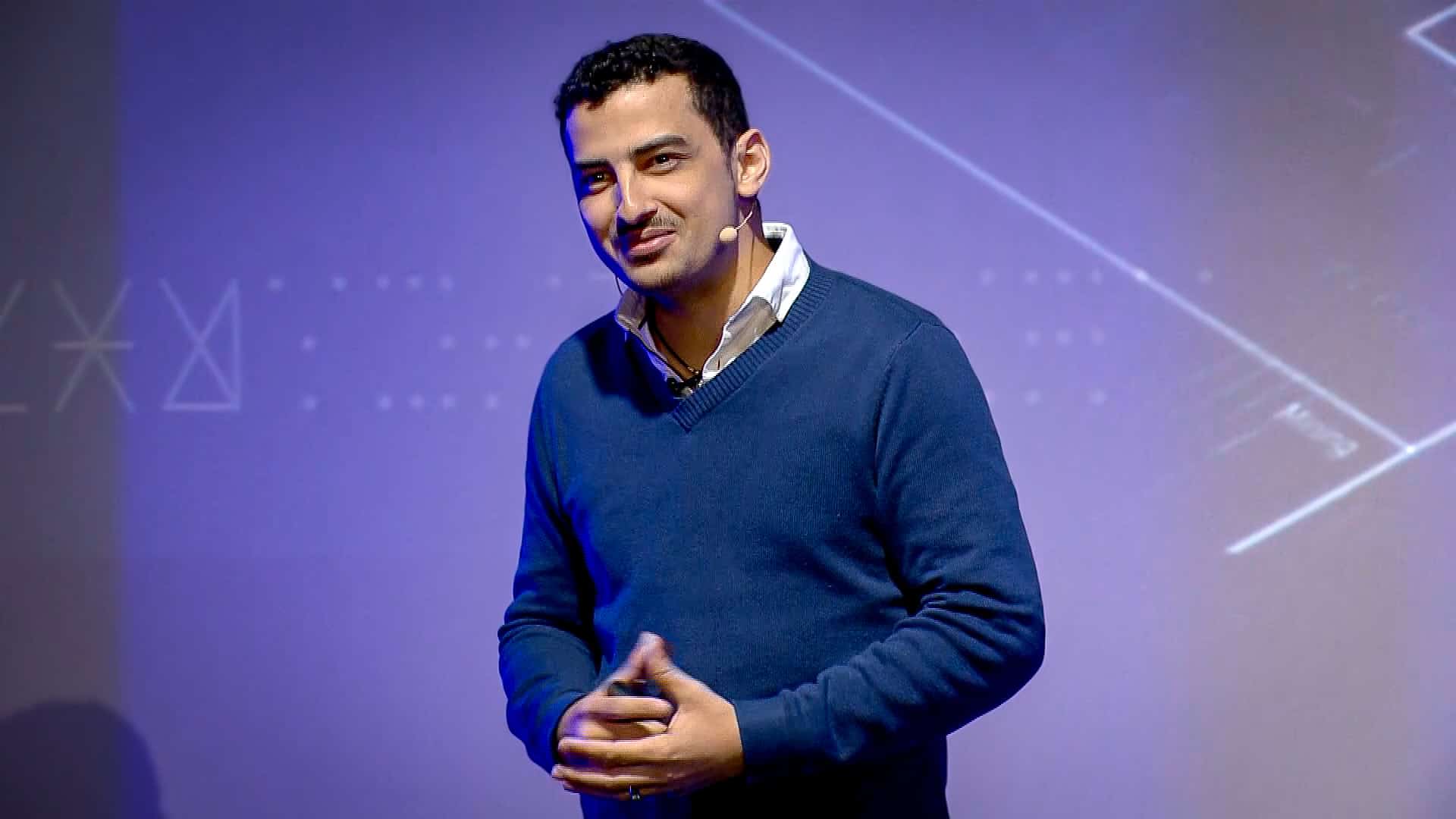 Saimi Barragan, CEO of Startmining, at #START23 in Paris for the launch of the START token.