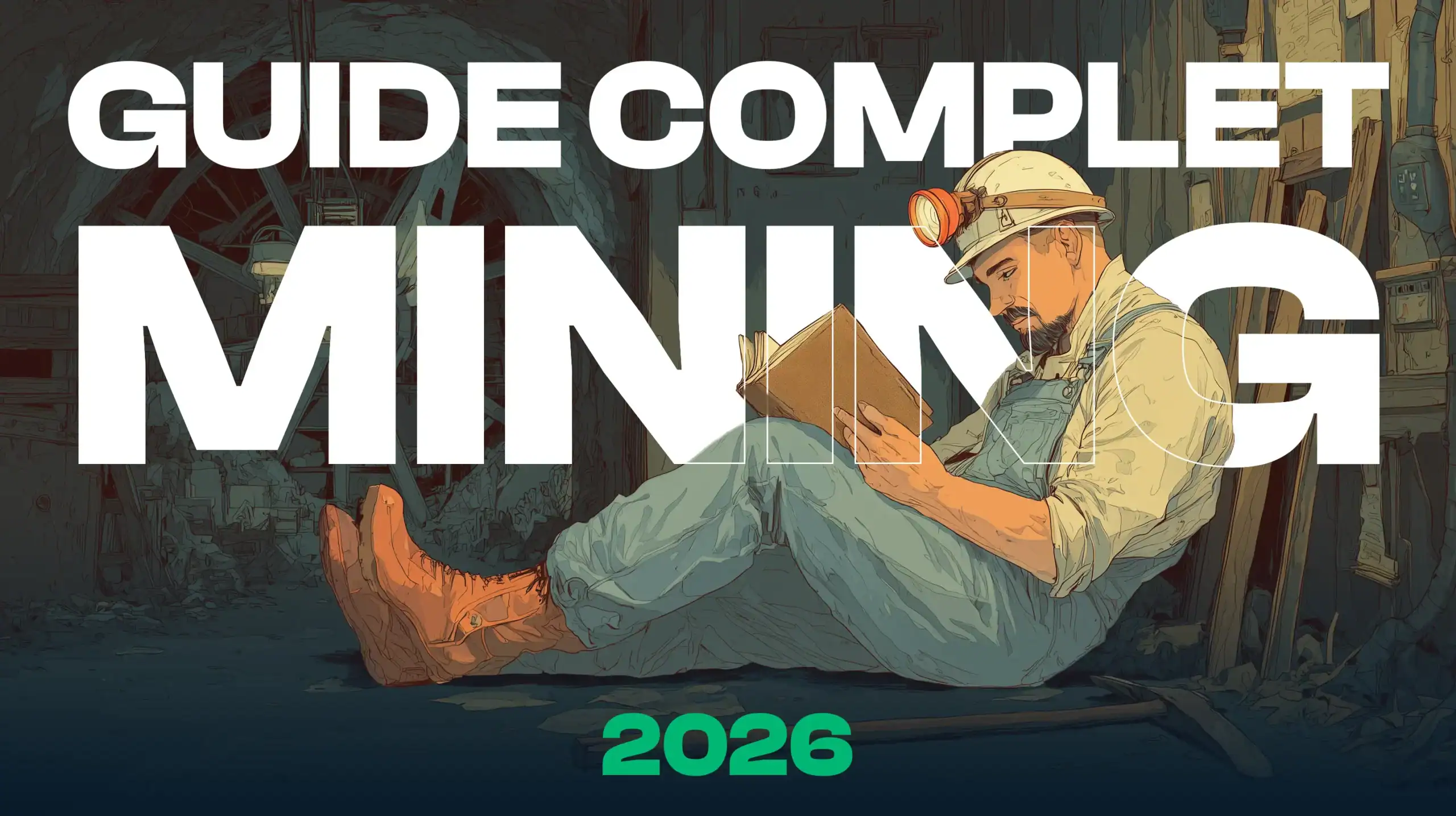 Illustration du guide complet pour miner du Bitcoin en 2026