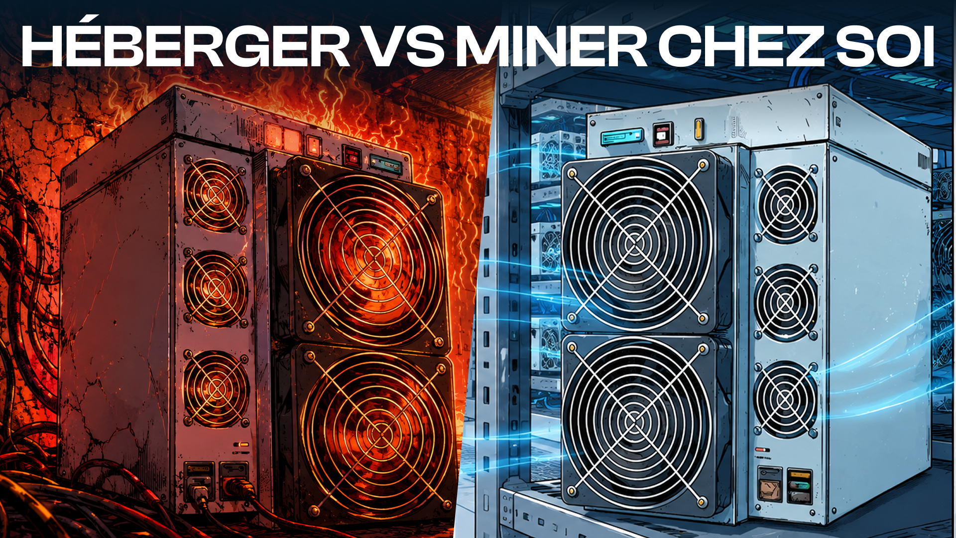 Pourquoi héberger son ASIC plutôt que miner chez soi ?