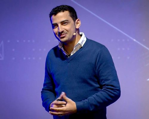Saimi Barragan, le CEO de Startmining au #START23 à Paris pour le lancement du token START